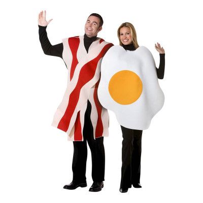 Ägg och Bacon Maskeraddräkter