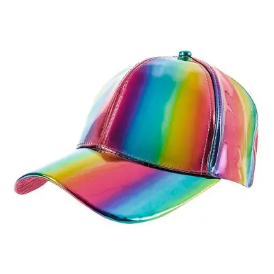 Discokeps Holografisk Flerfärgad - One size