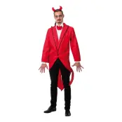 Djävulstuxedo Maskeraddräkt - One size