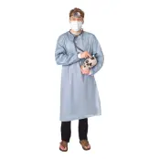 Doktor med Pannlampa Maskeraddräkt