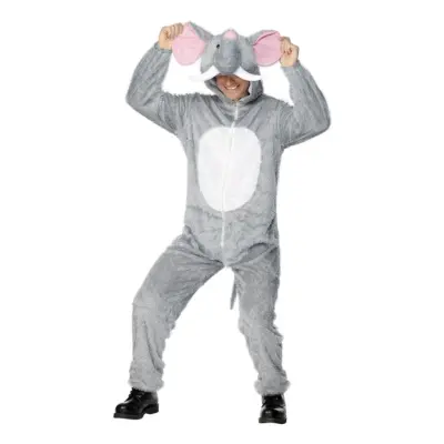 Elefant Maskeraddräkt - One size