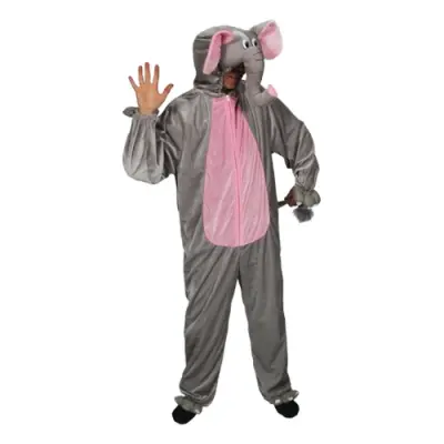 Elefant med Snabel Maskeraddräkt - One size