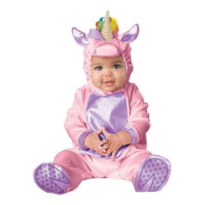 Enhörning Bebis Maskeraddräkt - 6-12 månader