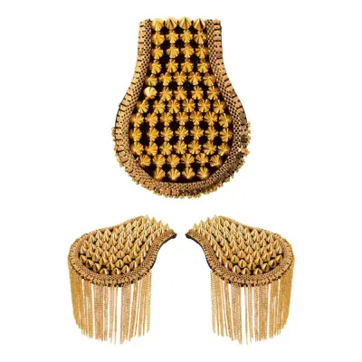 Epauletter Guld - One size