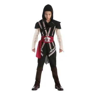 Ezio Teen Maskeraddräkt - Large