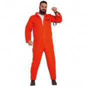 Fånge Jumpsuit Orange XL