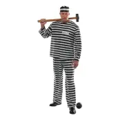 Fånge Plus-size Maskeraddräkt - XX-Large