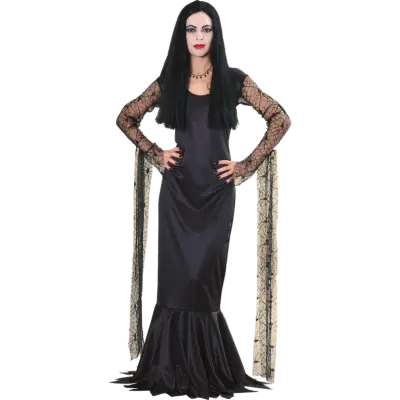 Familjen Adams Morticia Maskeraddräkt M