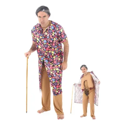 Farmor Maskeraddräkt - One size