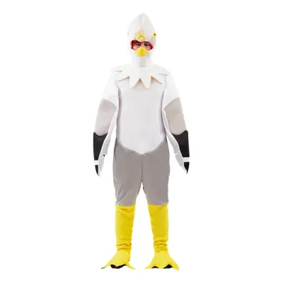 Fiskmås Maskeraddräkt - One size