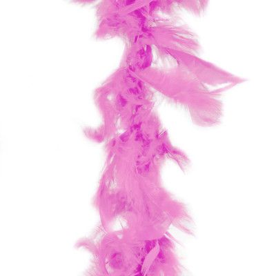 Fjäderboa 180cm Rosa