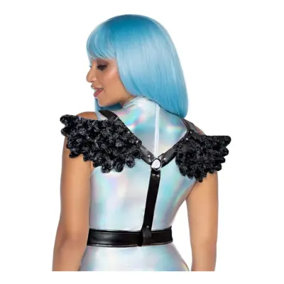 Fjädervingar Mini Svart - One size