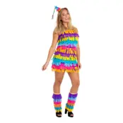 Flerfärgad Pinata Maskeraddräkt - XX-Large
