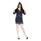 Flygvärdinna Maskeraddräkt - Small