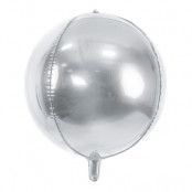 Folieballong Boll Silver