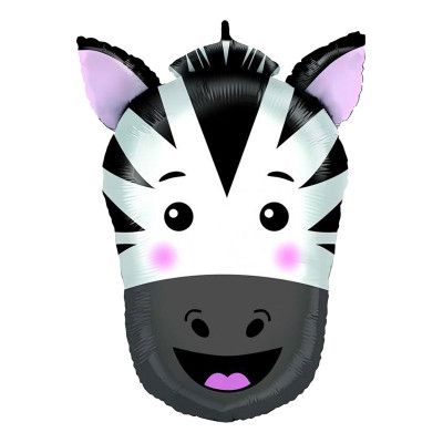Folieballong Glad Zebra