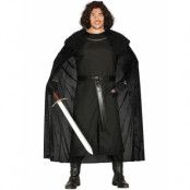 Game of Thrones-inspirerad Jon Snow Maskeraddräkt