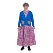 Manlig Farmor Maskeraddräkt