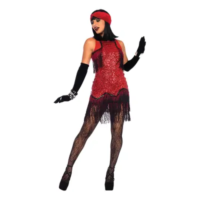 Gatsby Flapper Deluxe Maskeraddräkt