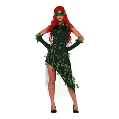 Giftig Växtkvinna Maskeraddräkt - Medium