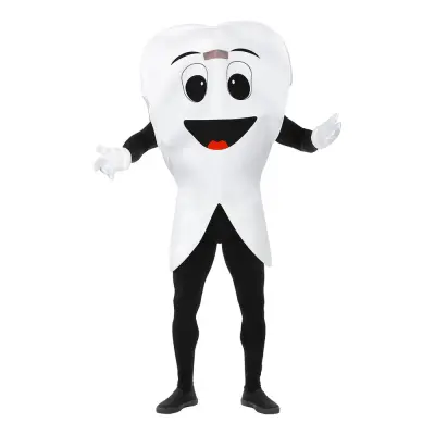 Glad Tand Maskeraddräkt - One size