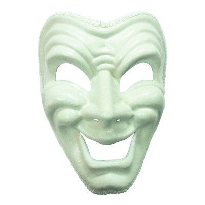 Glad Vit Teatermask - One size