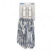 Pom Poms Glittriga - Silver