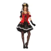 Gotisk Drottning Deluxe Maskeraddräkt - Medium