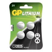 GP Super Alkaline Batterier - 4-pack CR2025