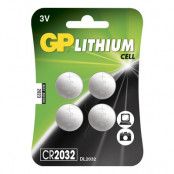 GP Super Alkaline Batterier - 4-pack CR2032