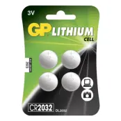 GP Super Alkaline Batterier - 4-pack CR2032
