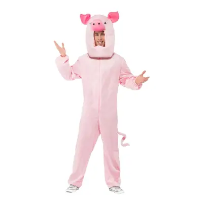 Gris Jumpsuit Maskeraddräkt - One size