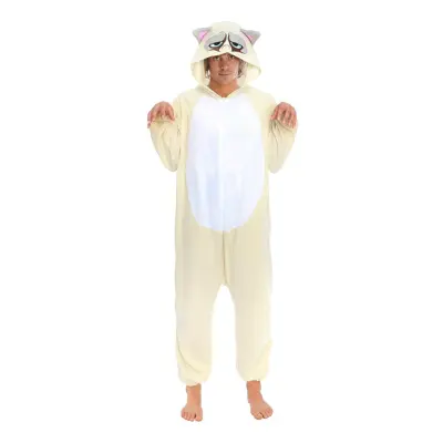 Grumpy Cat Maskeraddräkt - X-Large