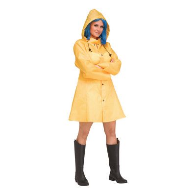 Gul Regnkappa Maskeraddräkt - Medium/Large