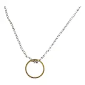 Guldhalsband med Ring