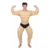 Bodybuilder Maskeraddräkt - Large