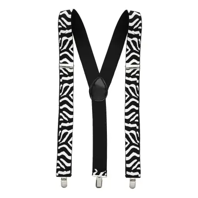 Hängslen Zebrafärgade - One size