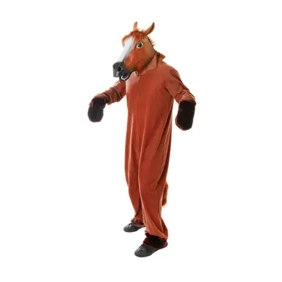 Häst Maskeraddräkt - One size