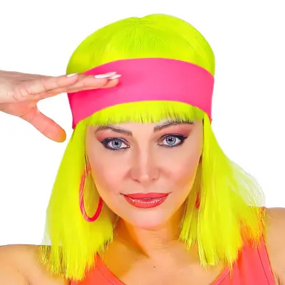 Hårband Neonrosa - One size