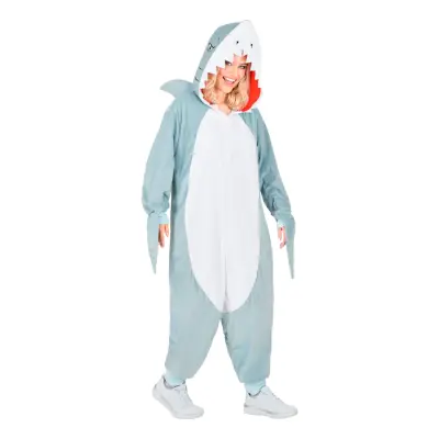 Haj Onesie Maskeraddräkt - XX-Large