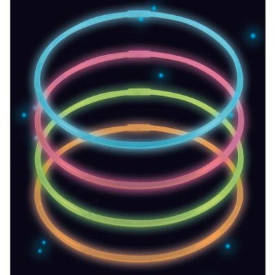 Halsband Självlysande 56cm 4-pack