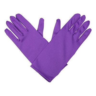 Handskar Korta Lila - One size