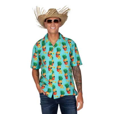 Hawaiiskjorta Ananas - Medium