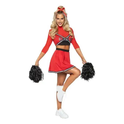 Hejarklacksledare Röd Deluxe Maskeraddräkt - X-Small