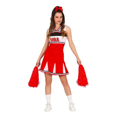 Hejarklacksledare USA Teen Maskeraddräkt - One size