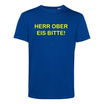 Herr Ober Eis Bitte! T-shirt - Large