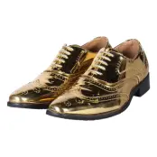 Herrskor Oxford Guld Metallic - 43