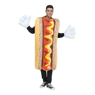 Hot Dog Maskeraddräkt - One size