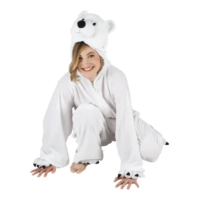 Isbjörn Maskeraddräkt - One size