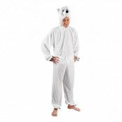 Isbjörn Onesie Maskeraddräkt - X-Large